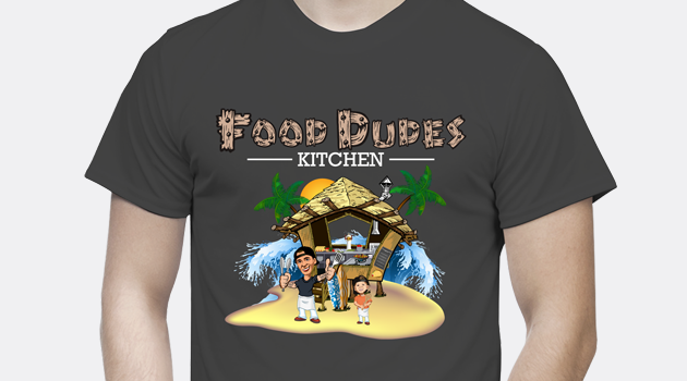 Custom-Designed T-Shirt for Food Dudes preview