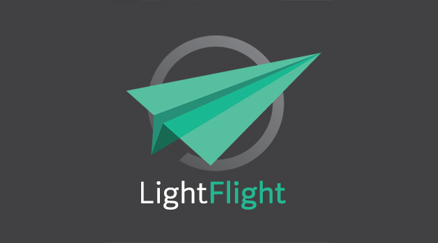 Custom poster design for LightFlight preview