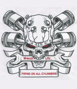 Embroidery Digitizing design for Wrench Life preview