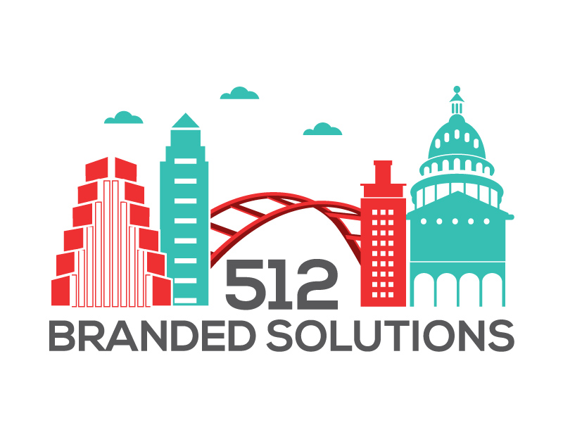 Custom-Designed Logo design for 512 Branded Solutions full size