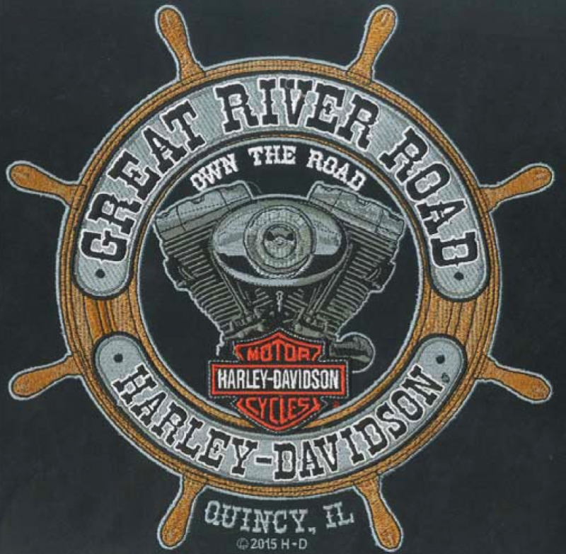 Embroidery Digitizing design for Great River Road full size
