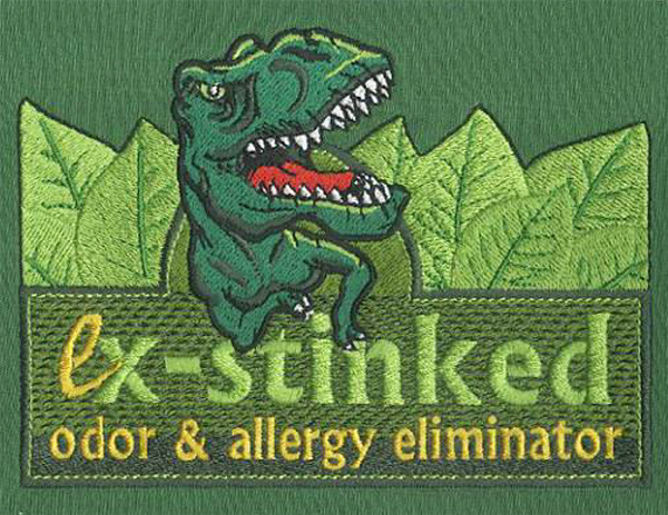 Embroidery Digitizing design for Ex-stinked full size