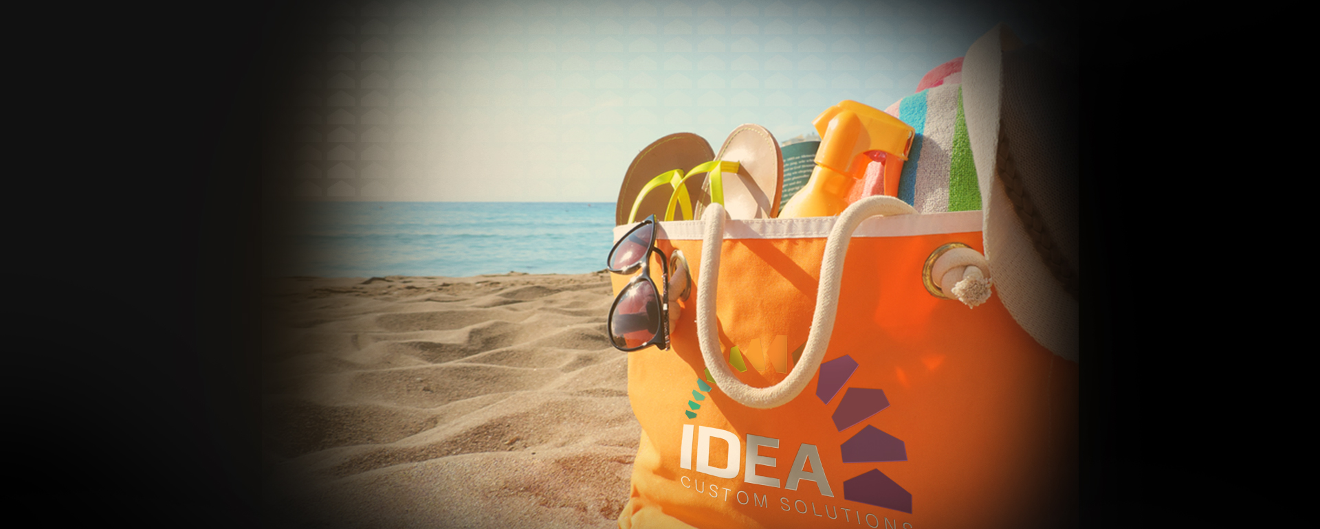 Idea Custom Beach Bag Graphic