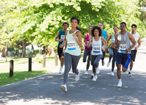 People Running in a Race as Terrific Branding Opportunity