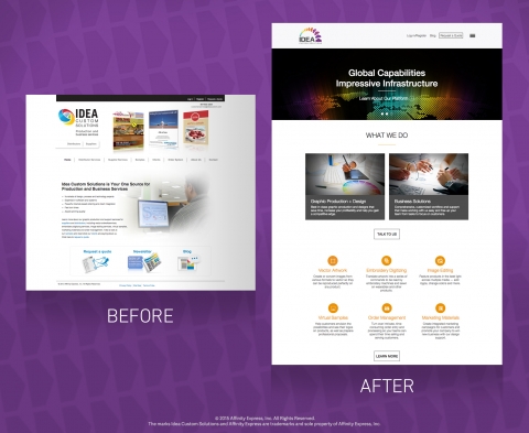 Before and After Shows Good Website Design is Critical to Business
